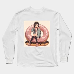 mio and donut Long Sleeve T-Shirt